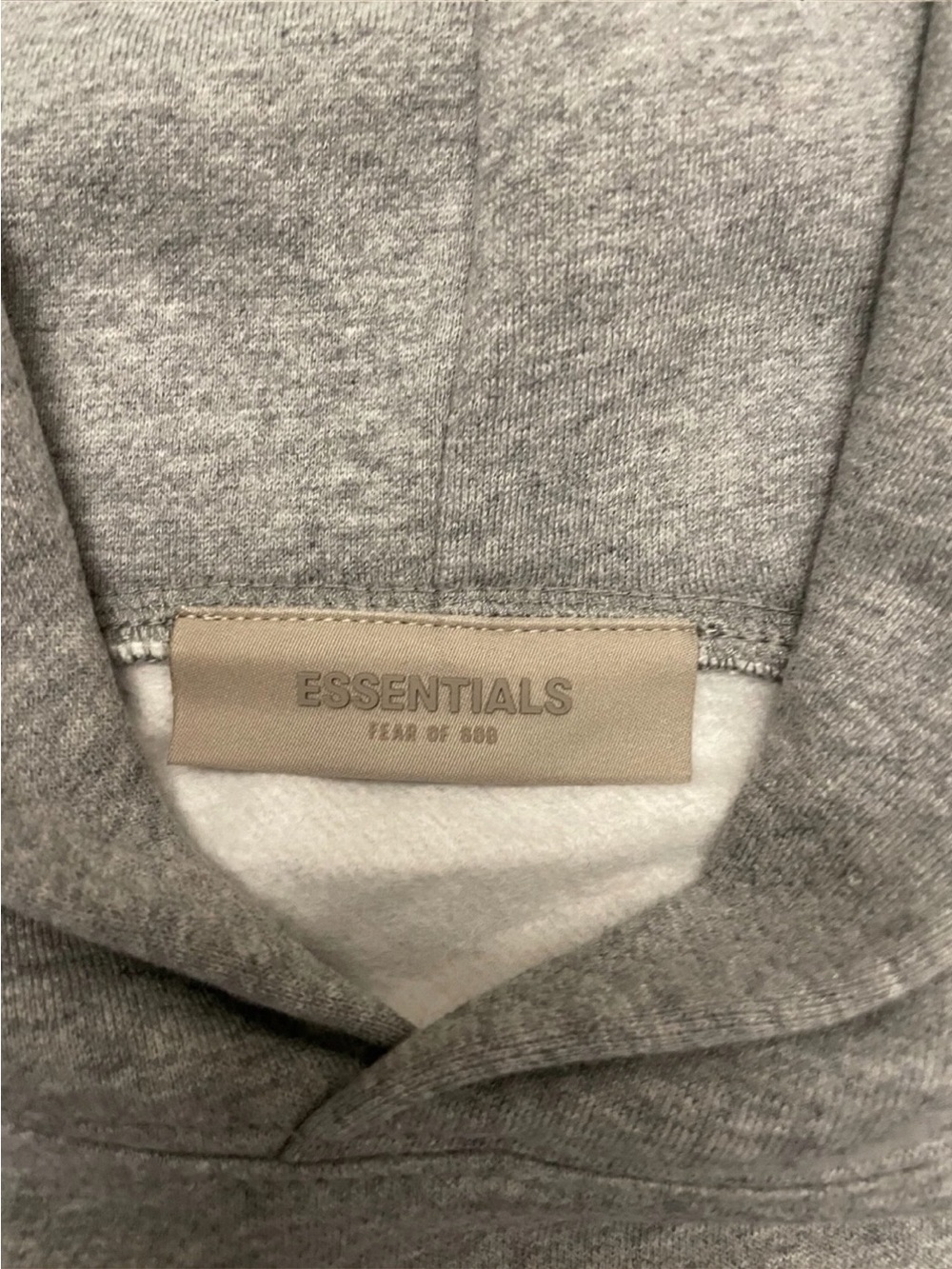 Fear of God Essentials Hoodie – Dark Oatmeal – Brand New - Picture 4 of 5